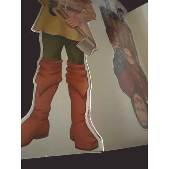 Hansel & Gretel Paper Doll  Peck Aubry 1997 3 Die-Cut Paper Dolls 8 Outfits - Picture 3 of 5